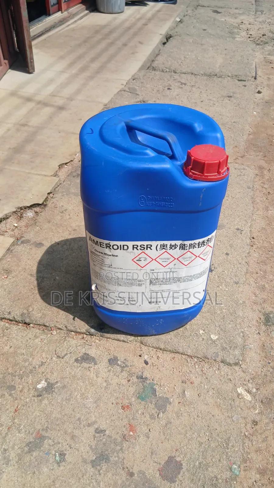 Ameroid RSR Rust Remover 25L / 200L - Drew Marine - IMO Approved