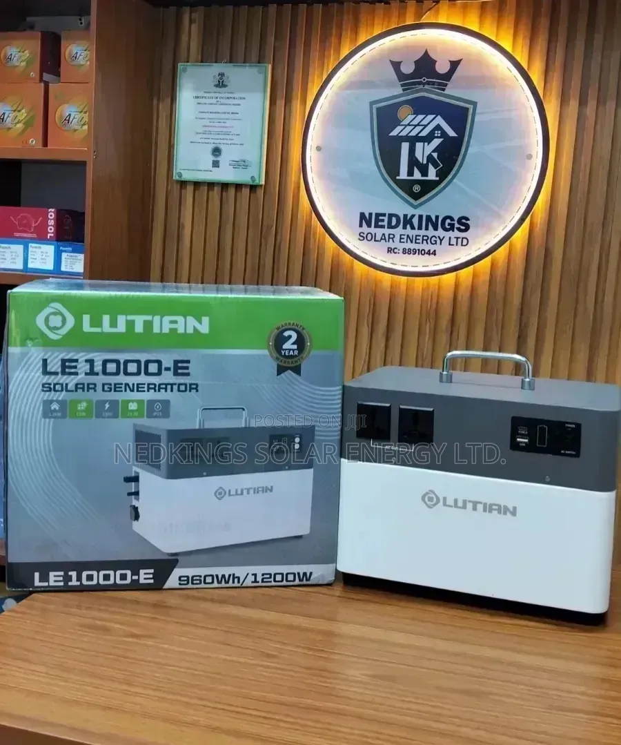 1200W Lutian Solar Generator