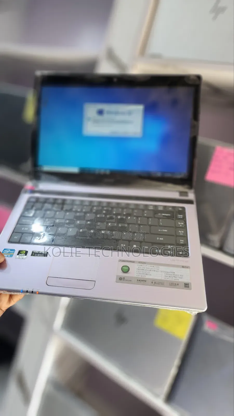 Laptop Acer Aspire 4752G 8GB Intel Core i5 HDD 250GB