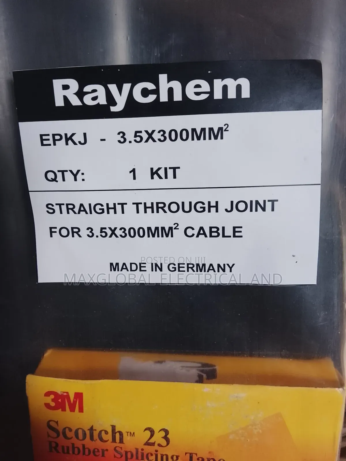 3cx300mm2 Straight Through Joint Kit.