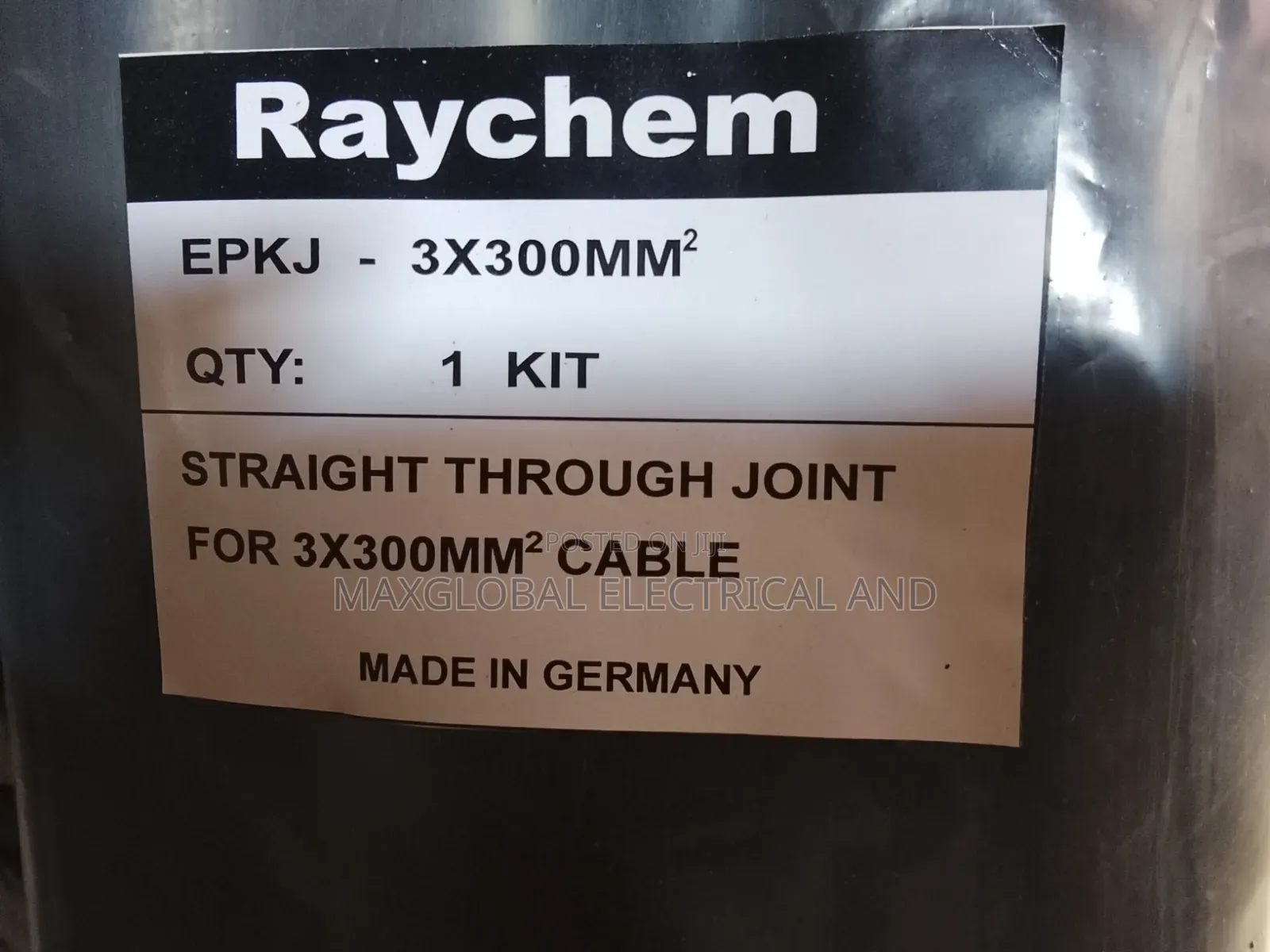 3cx300mm2 Straight Through Joint Kit.