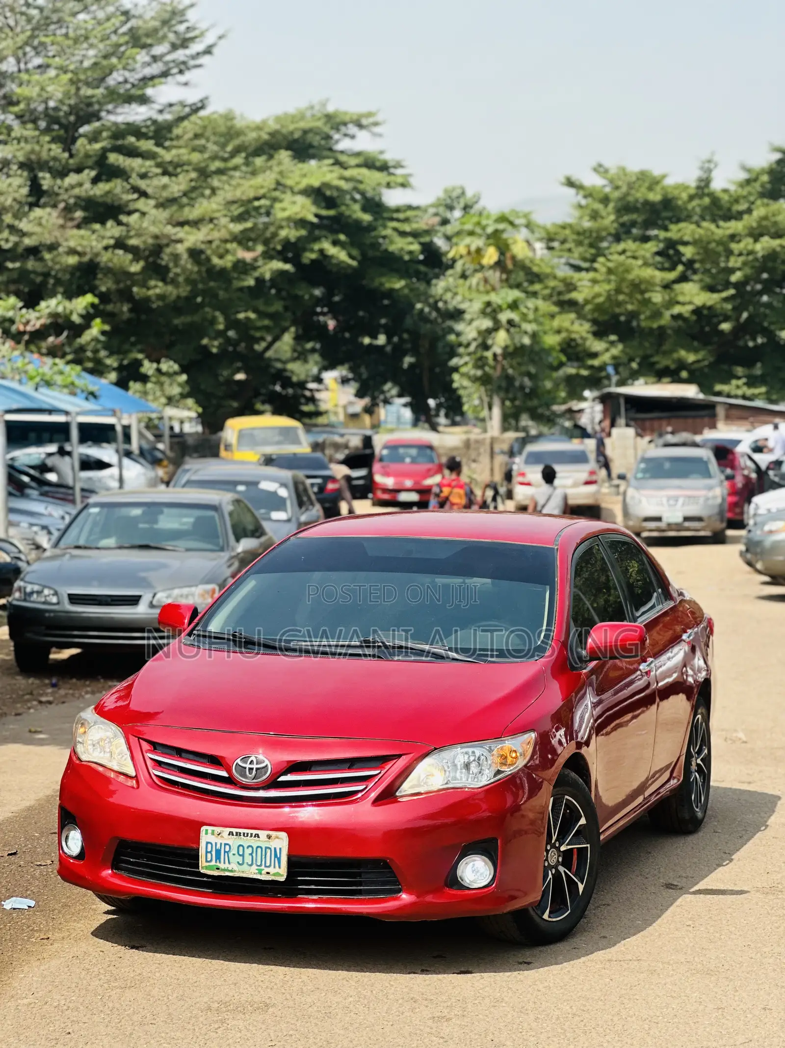 Toyota Corolla LE 4dr Sedan (1.8L 4cyl 4A) 2011 Red