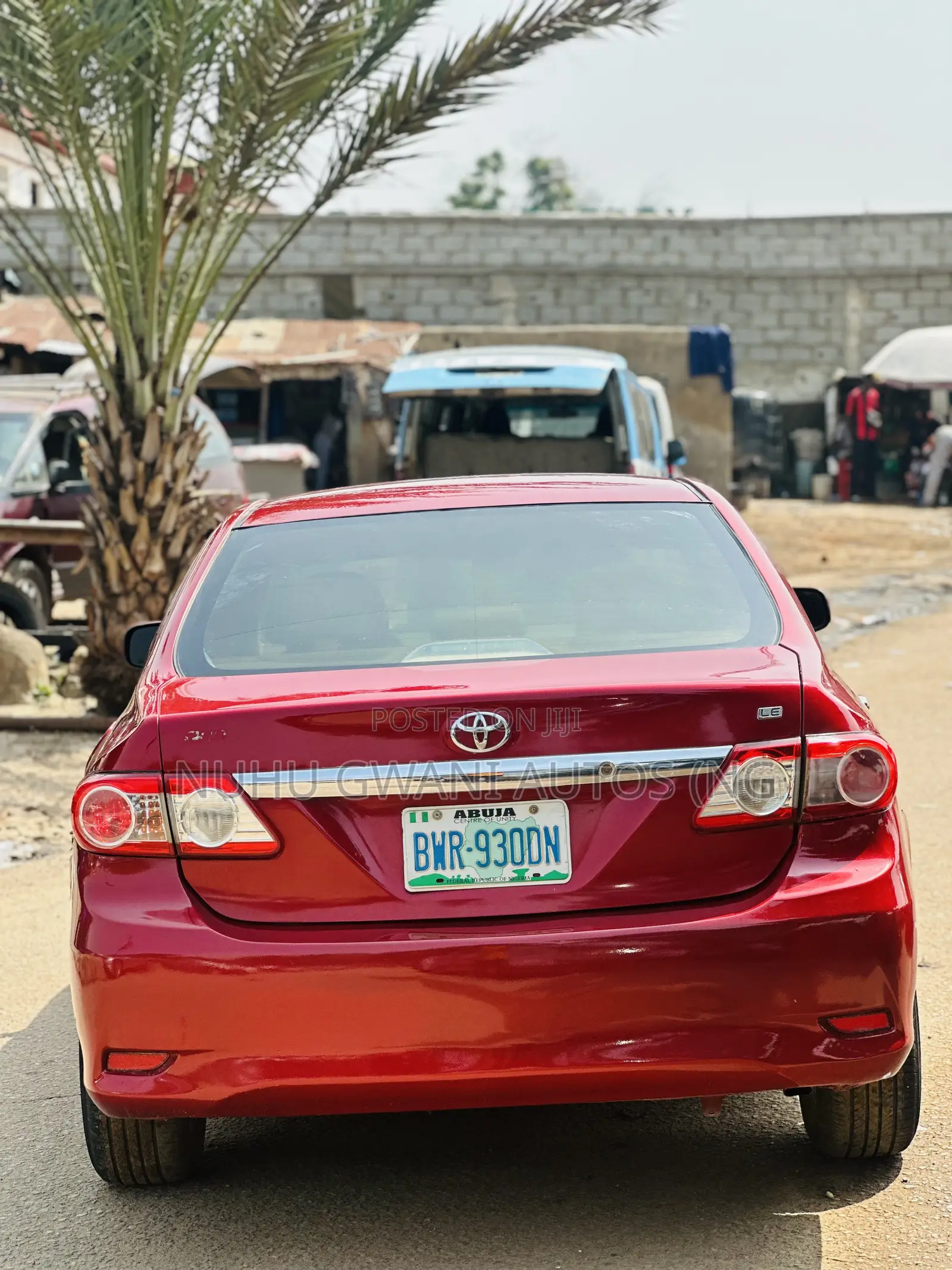 Toyota Corolla LE 4dr Sedan (1.8L 4cyl 4A) 2011 Red