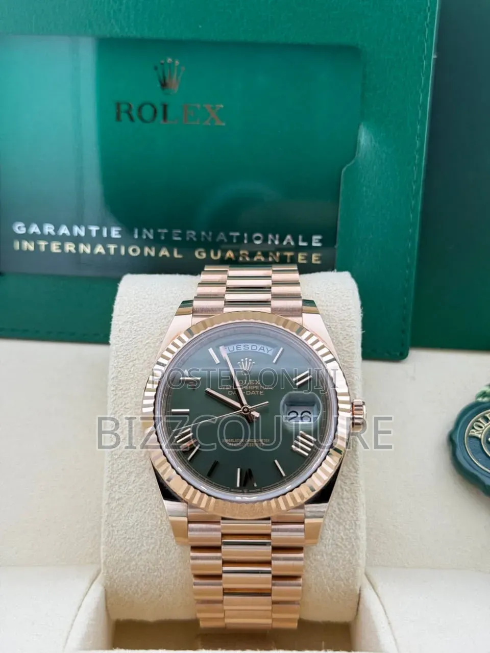 Original Rolex Super Clone Day-Date Chain 100% Authentic Guaranteed