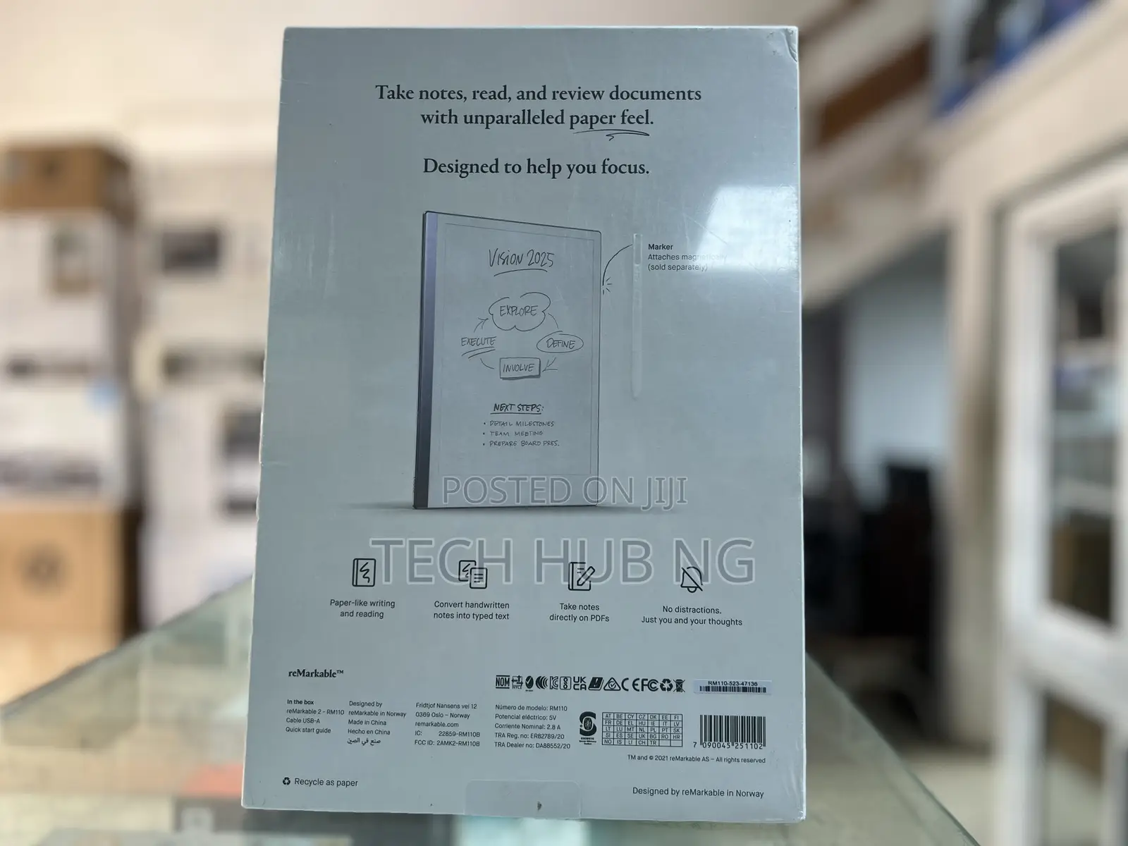 New reMarkable 2 8 GB White