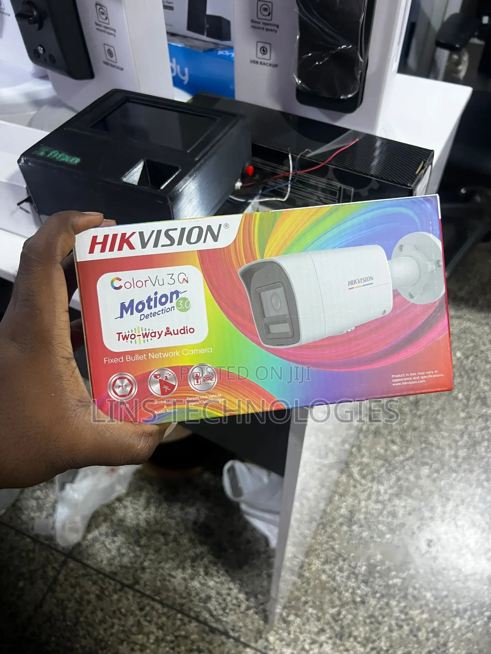 Hikvision 4mp IP Colorvu Camera ( 2 Way Audio)