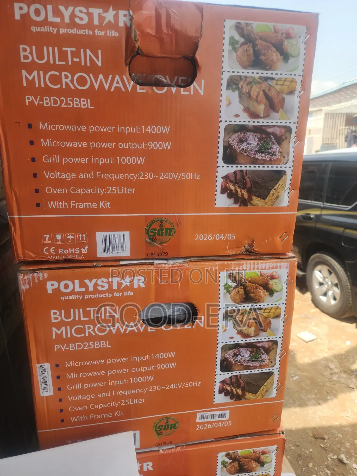Polystar Inbuilt Microwave