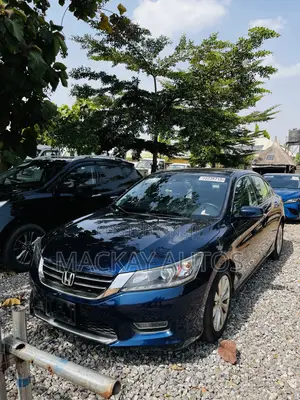 Honda Accord EX-L V-6 4dr Sedan w/Navigation (3.5L 6cyl 6A) 2014 Blue