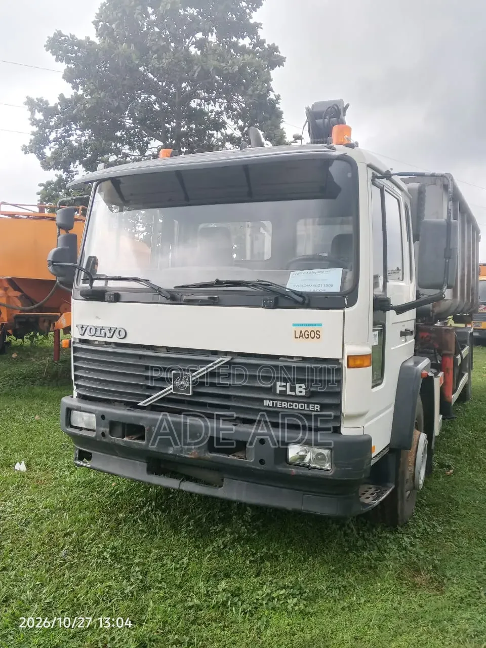 Volvo Truck With Hiab