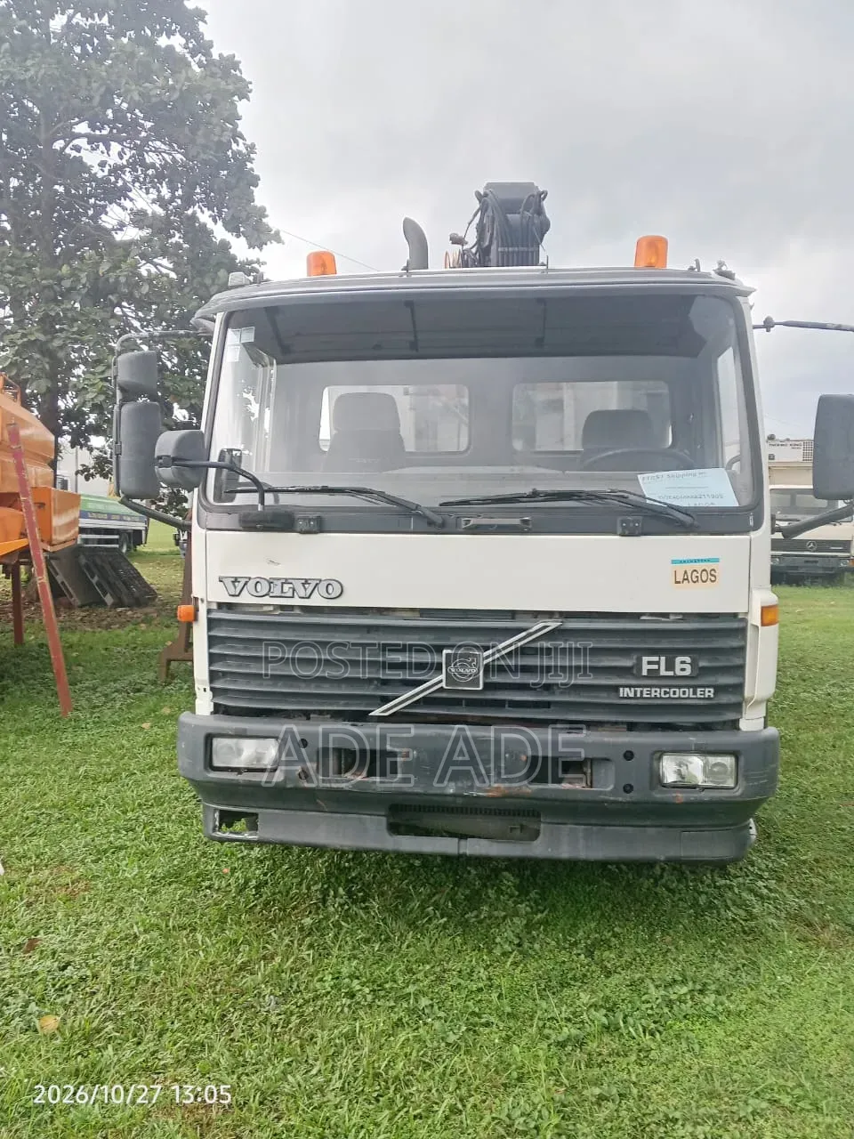 Volvo Truck With Hiab