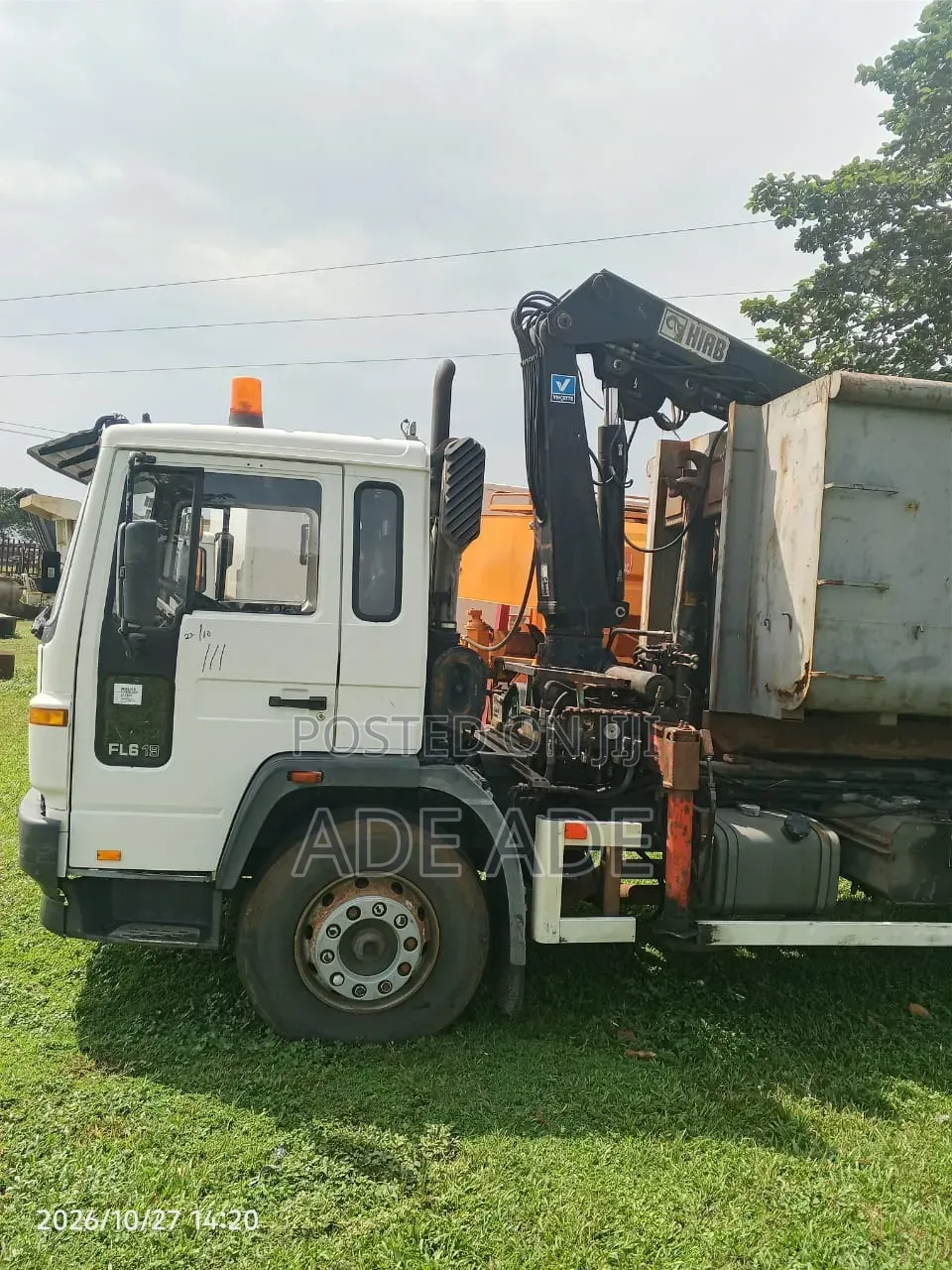 Volvo Truck With Hiab