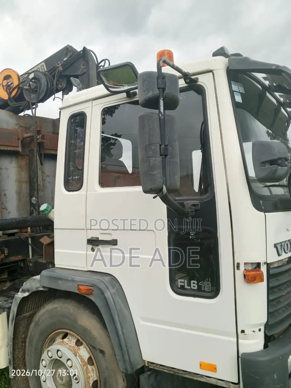 Volvo Truck With Hiab