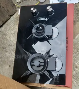 Phiima 2 Burner Flip Up Gas Cooker