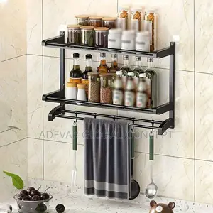 2tiers Kitchen Shelf Storage Rack