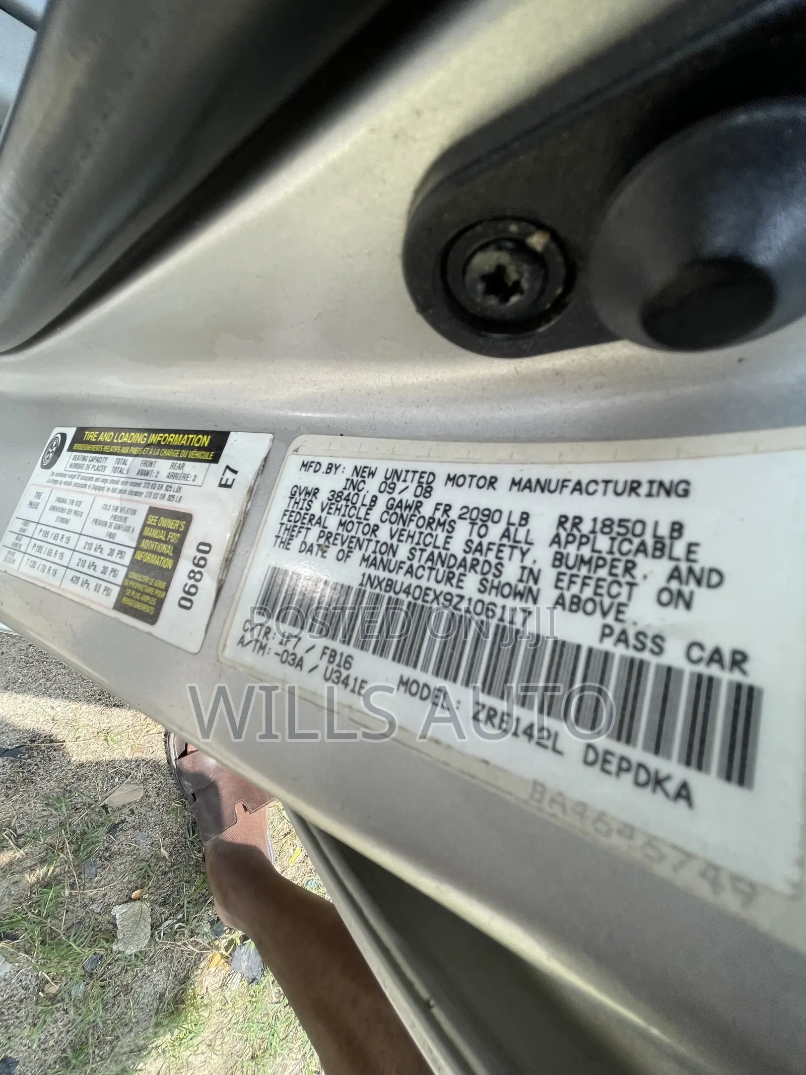 Toyota Corolla 2009 Silver