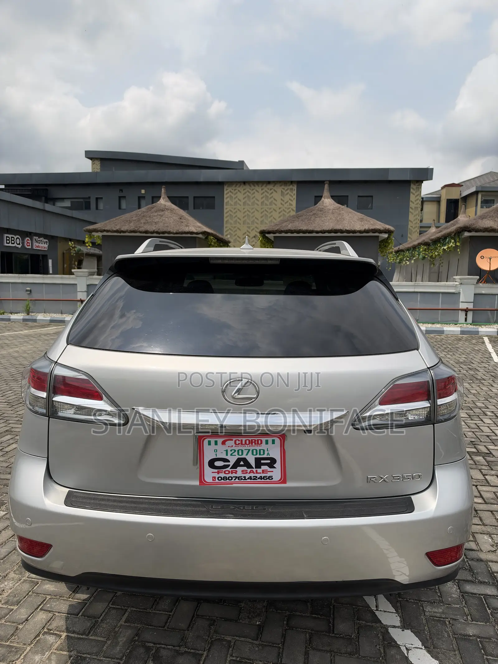 Lexus RX 350 FWD 2013 Silver