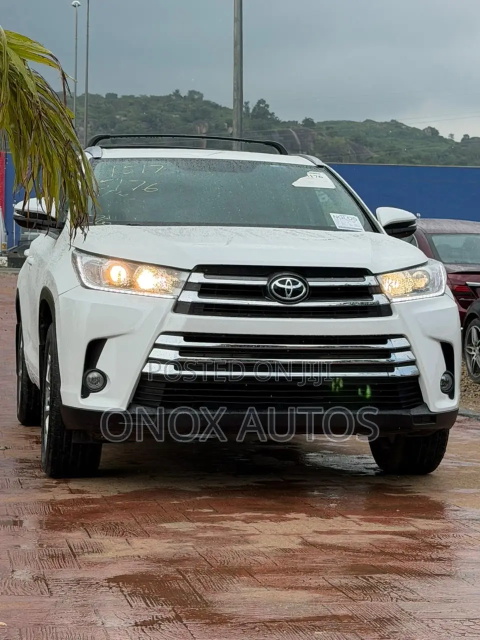 Toyota Highlander Limited 4dr SUV AWD (3.5L 6cyl 6A) 2015 White