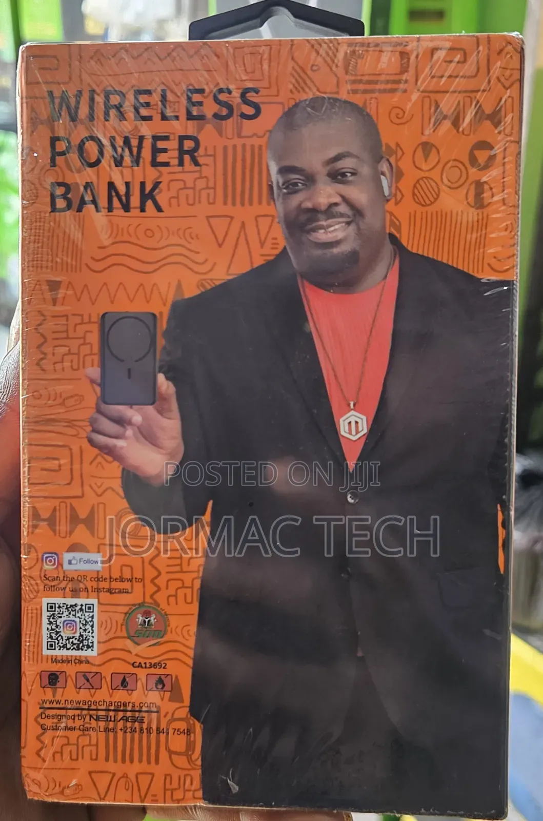 New Age Wireless Power Bank 20000mAh