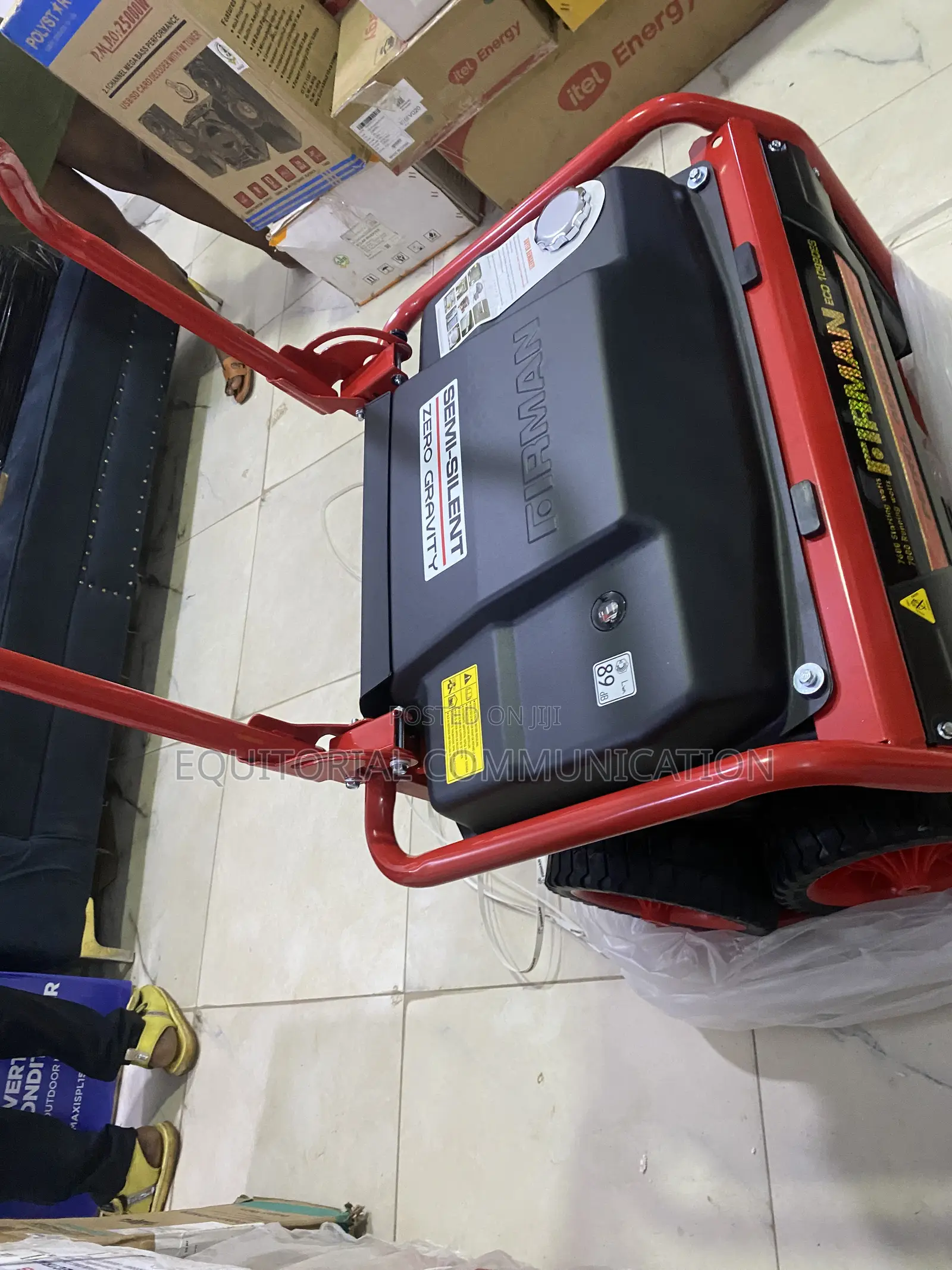 Firman ECO 10990ES 7.6KVA Zero Gravity Petrol Generator for Backup Use