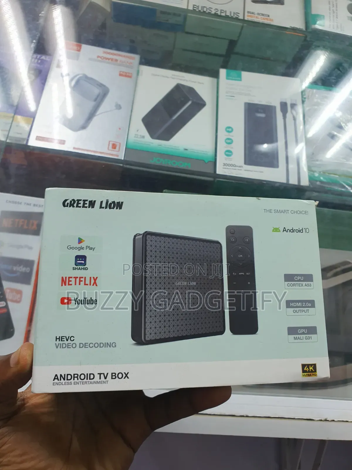 Green Lion Android TV Box