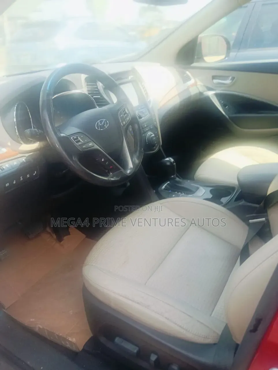 Hyundai Santa Fe Limited 4dr SUV (3.3L 6cyl 6A) 2014 Red