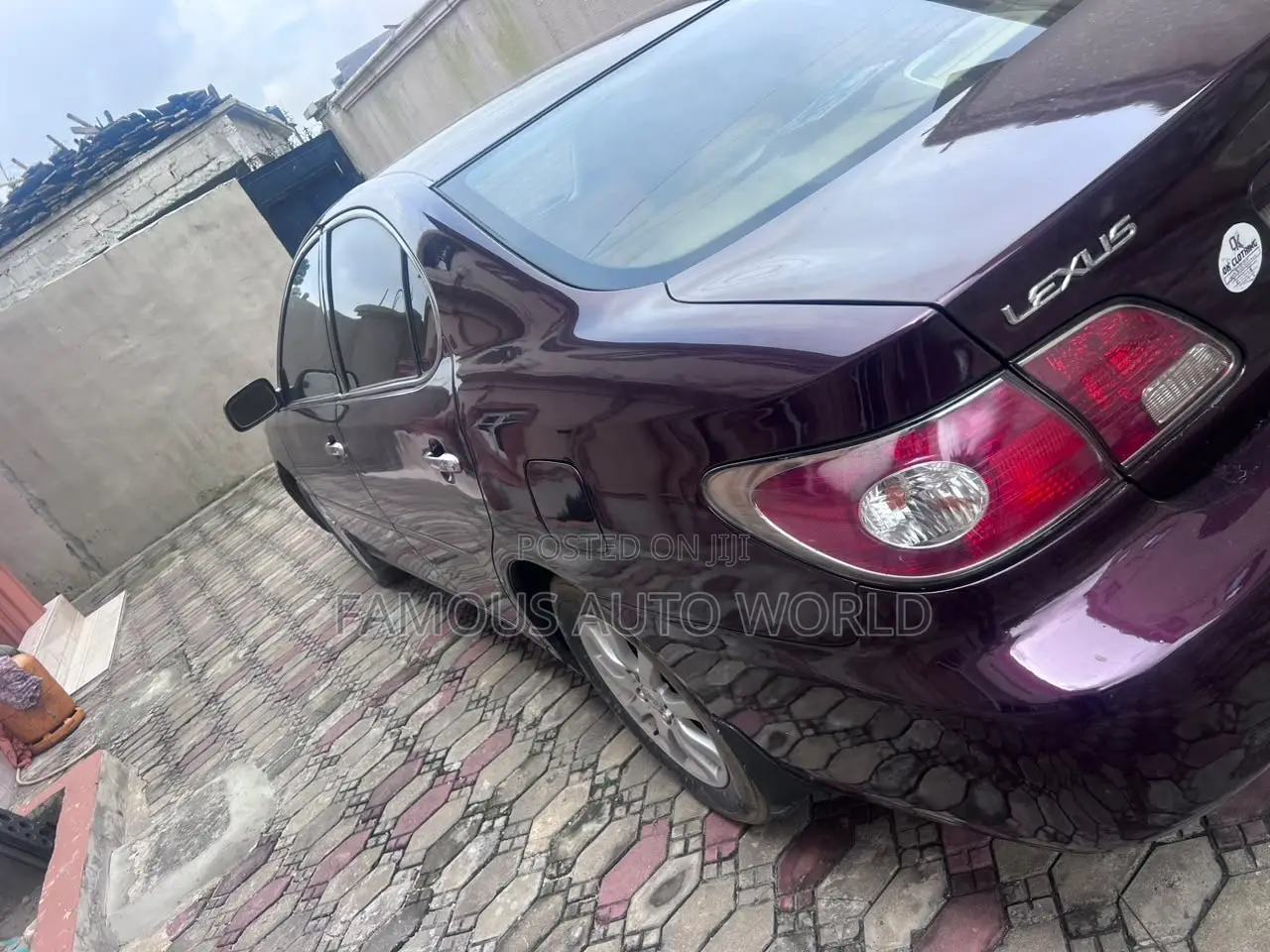 Lexus ES 2005 Burgundy