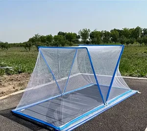 Foldable Triangle Mosquito Net - No Installation Bed Canopy