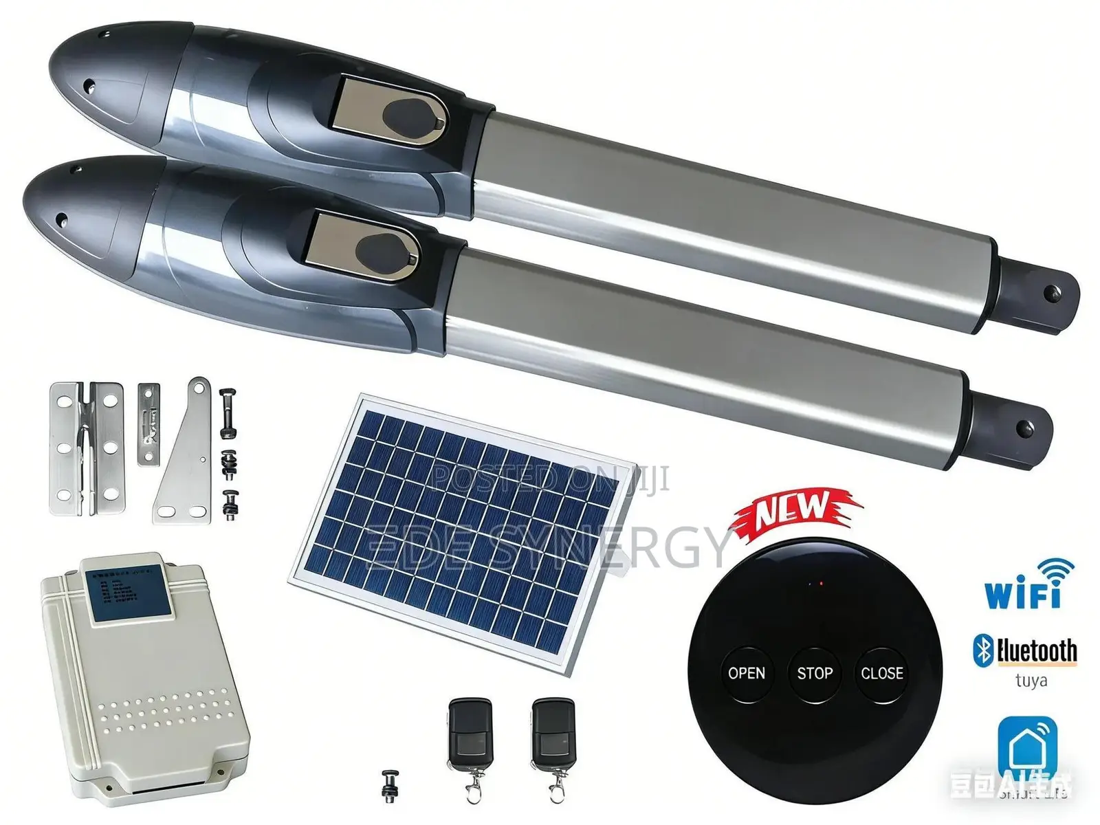 WiFi APP Smart Automatic Swing Gate Opener for Residential Driveway