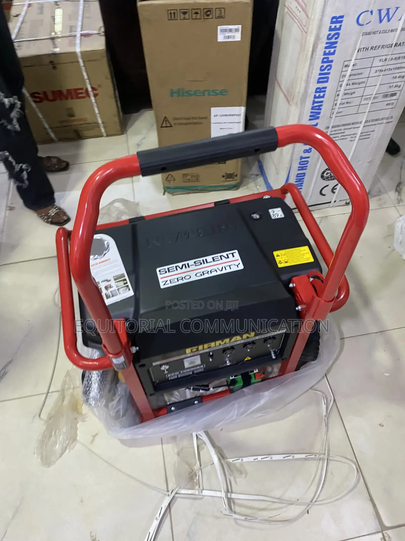 Firman ECO 10990ES 7.6KVA Power Generator With Petrol Engine