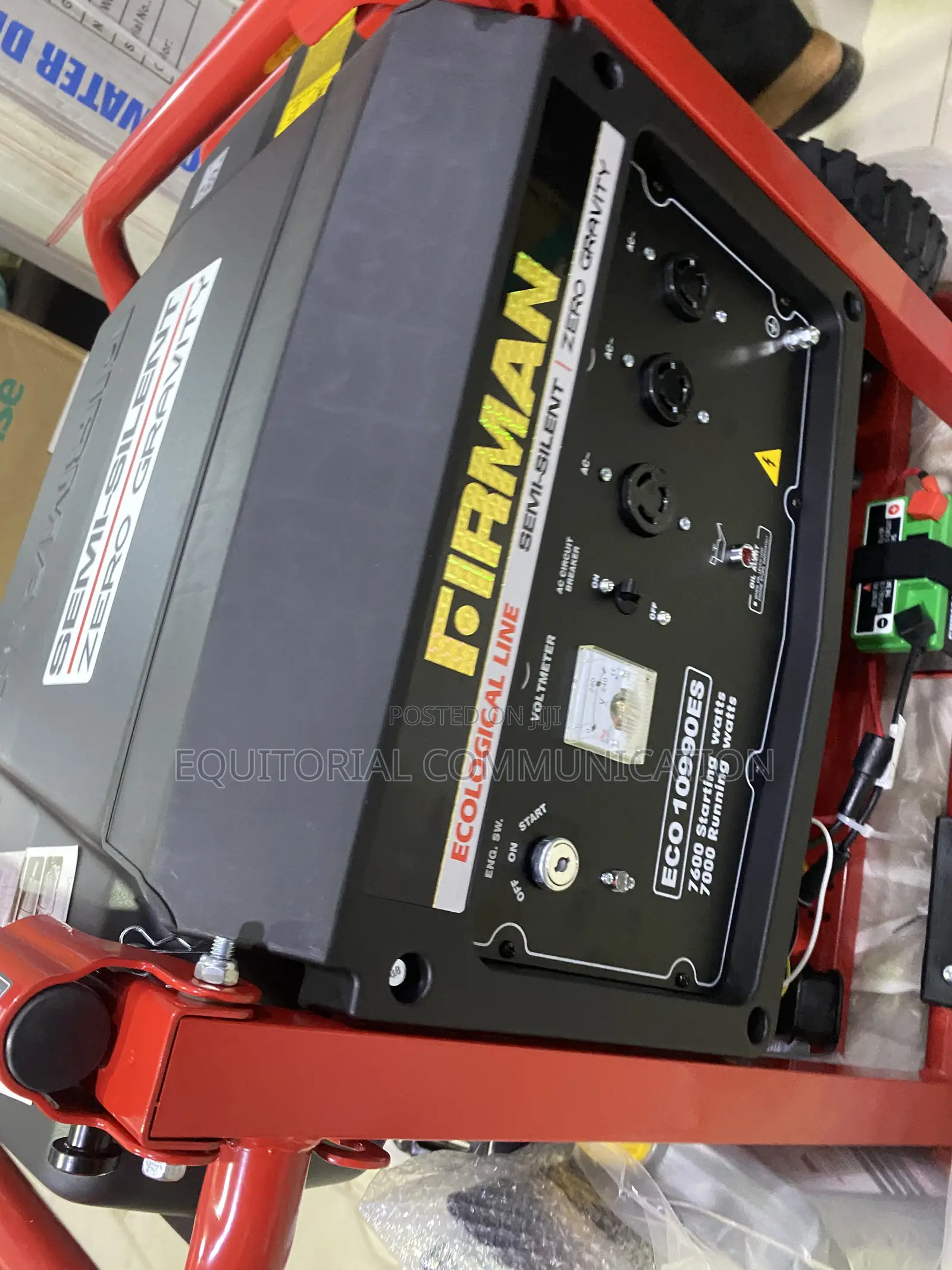 Firman ECO 10990ES 7.6KVA Power Generator With Petrol Engine