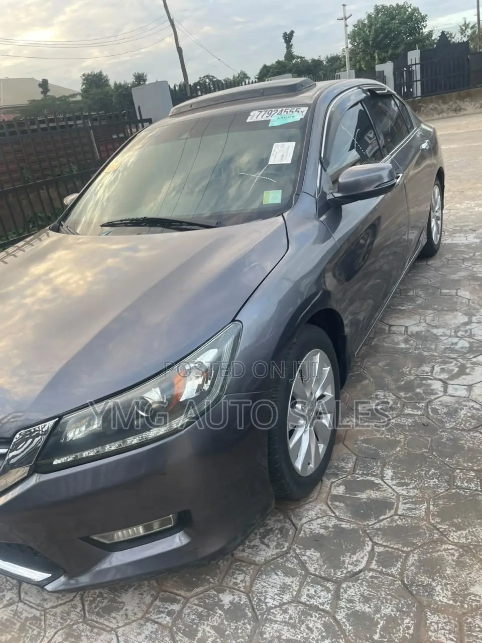 Honda Accord EX-L V-6 2dr Coupe (3.5L 6cyl 6A) 2015 Gray