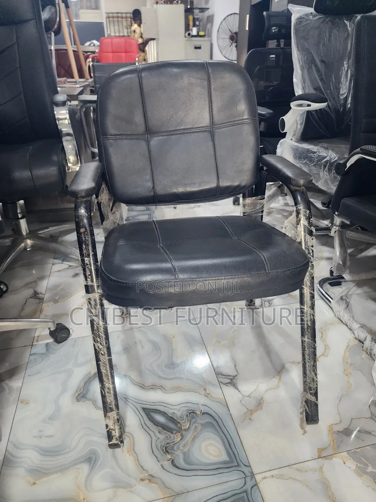 Brand New Executive Imported Office Visitor's Chair.