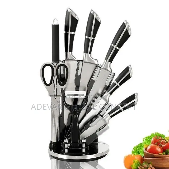 8pcs Alomi Knife Set With Peeler