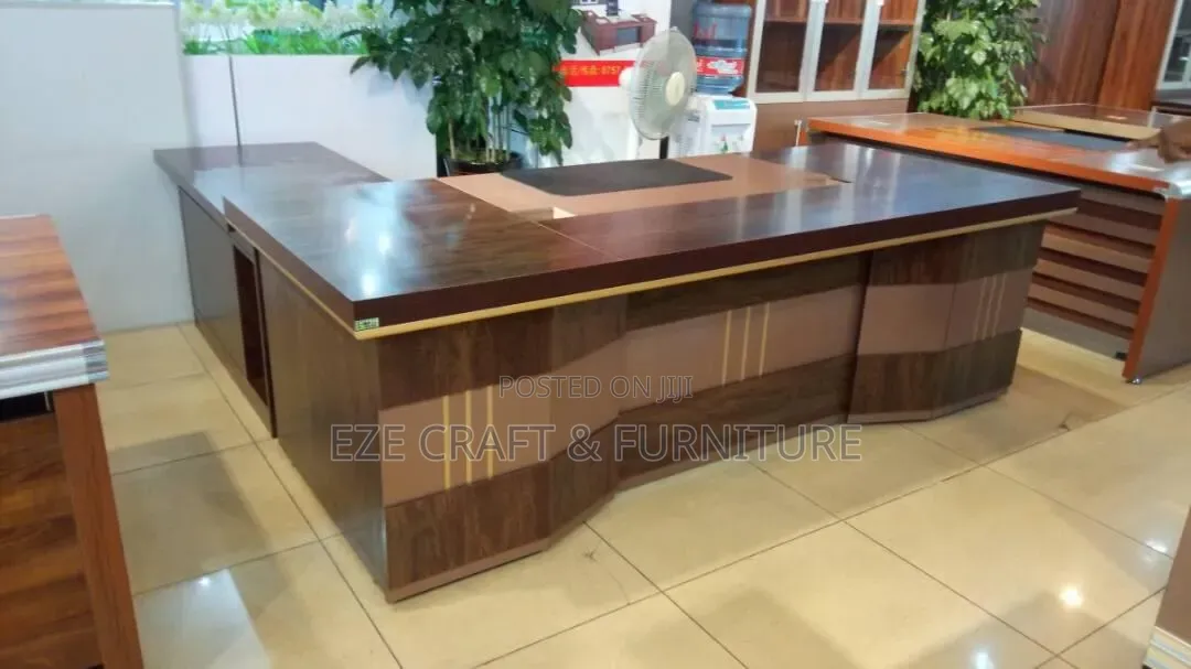 2meters Huge Leg Executive Office Table
