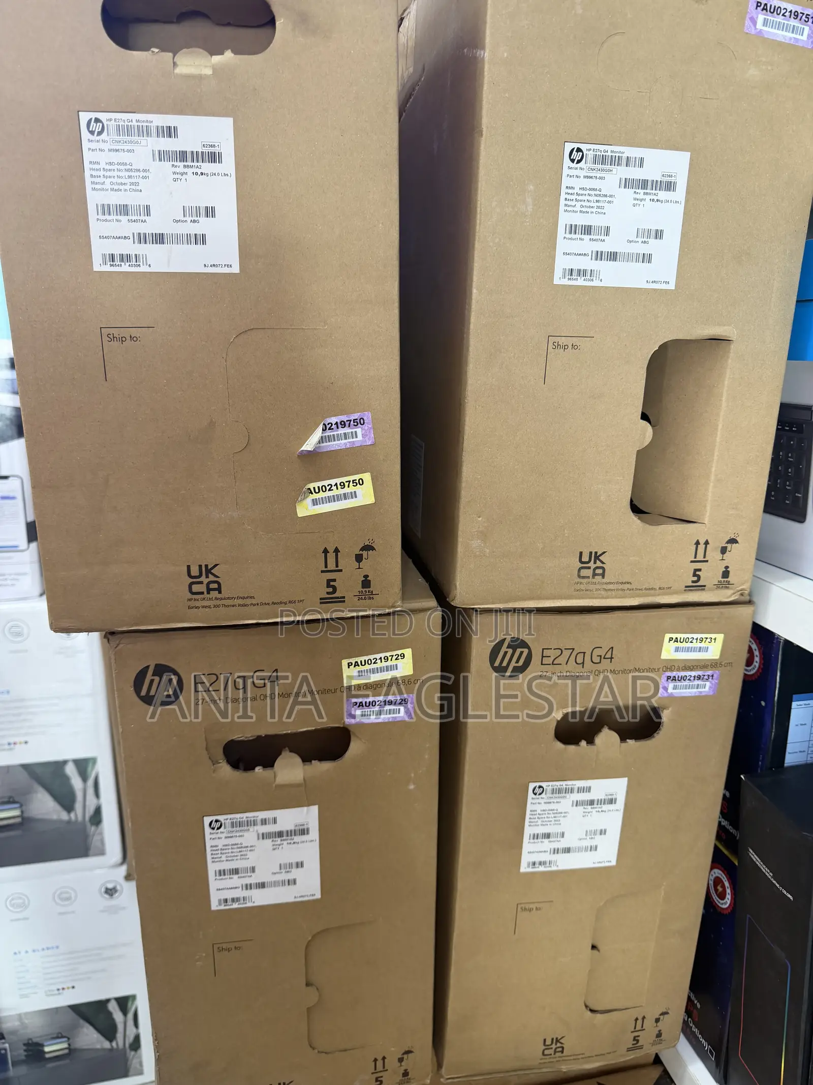 HP Elite Desk Monitor 27