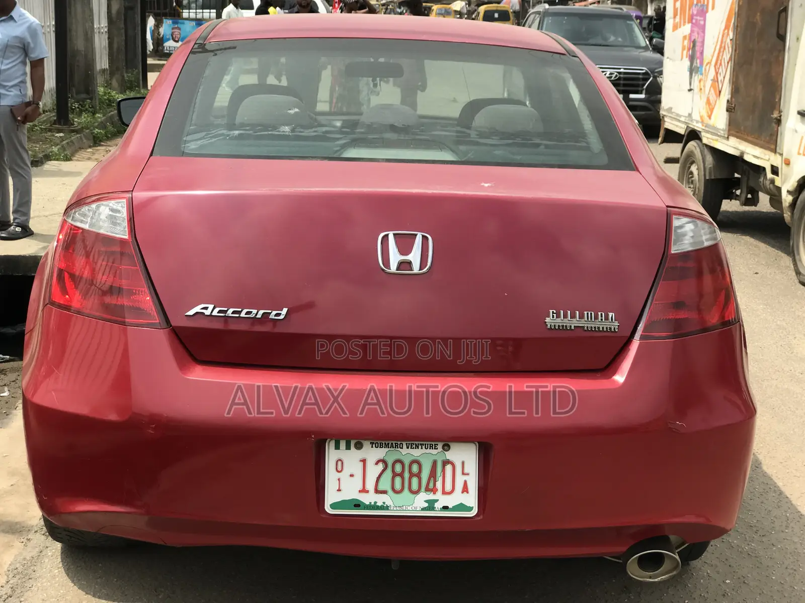 Honda Accord Coupe 2.4 EX 2008 Red