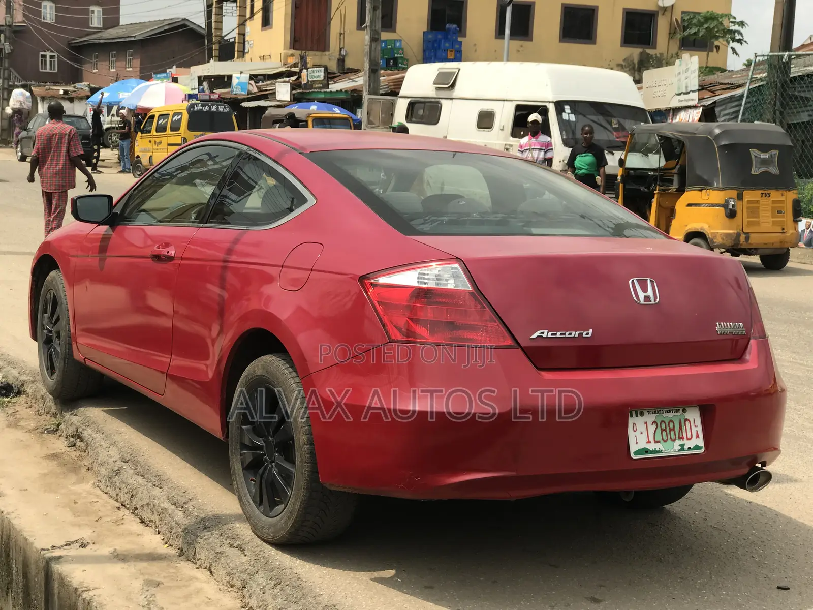 Honda Accord Coupe 2.4 EX 2008 Red