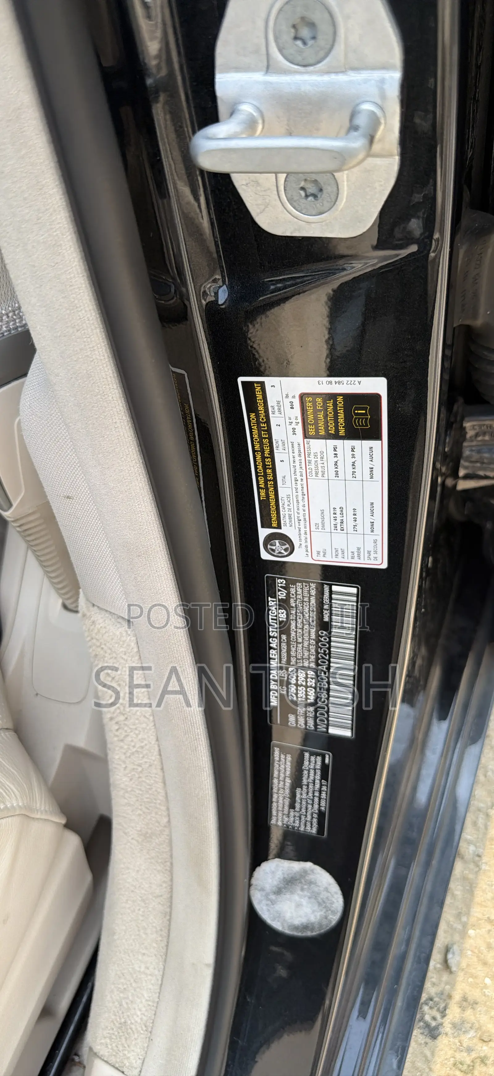 Mercedes-Benz S-Class 2014 Black