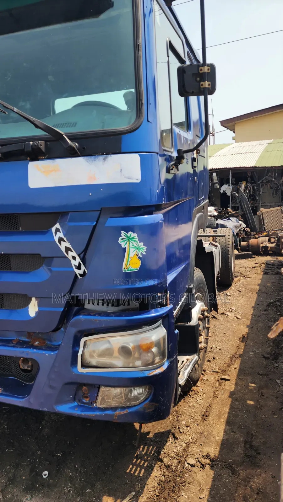 Nigeria Used Howo Truck Head 6 Tires.