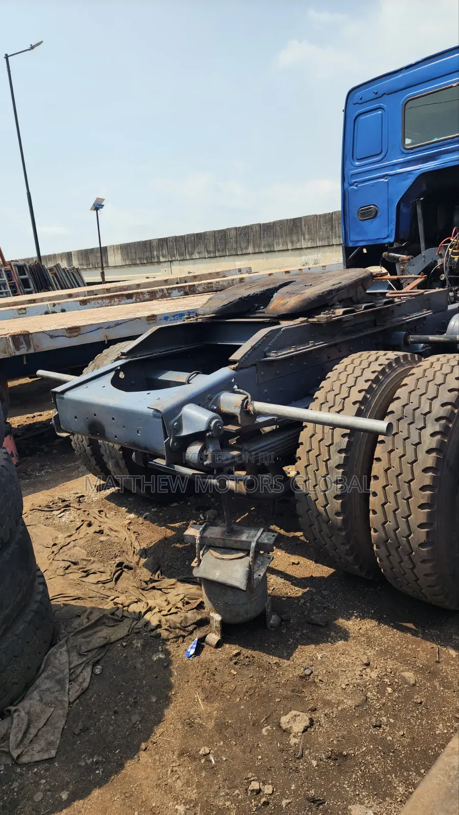 Nigeria Used Howo Truck Head 6 Tires.