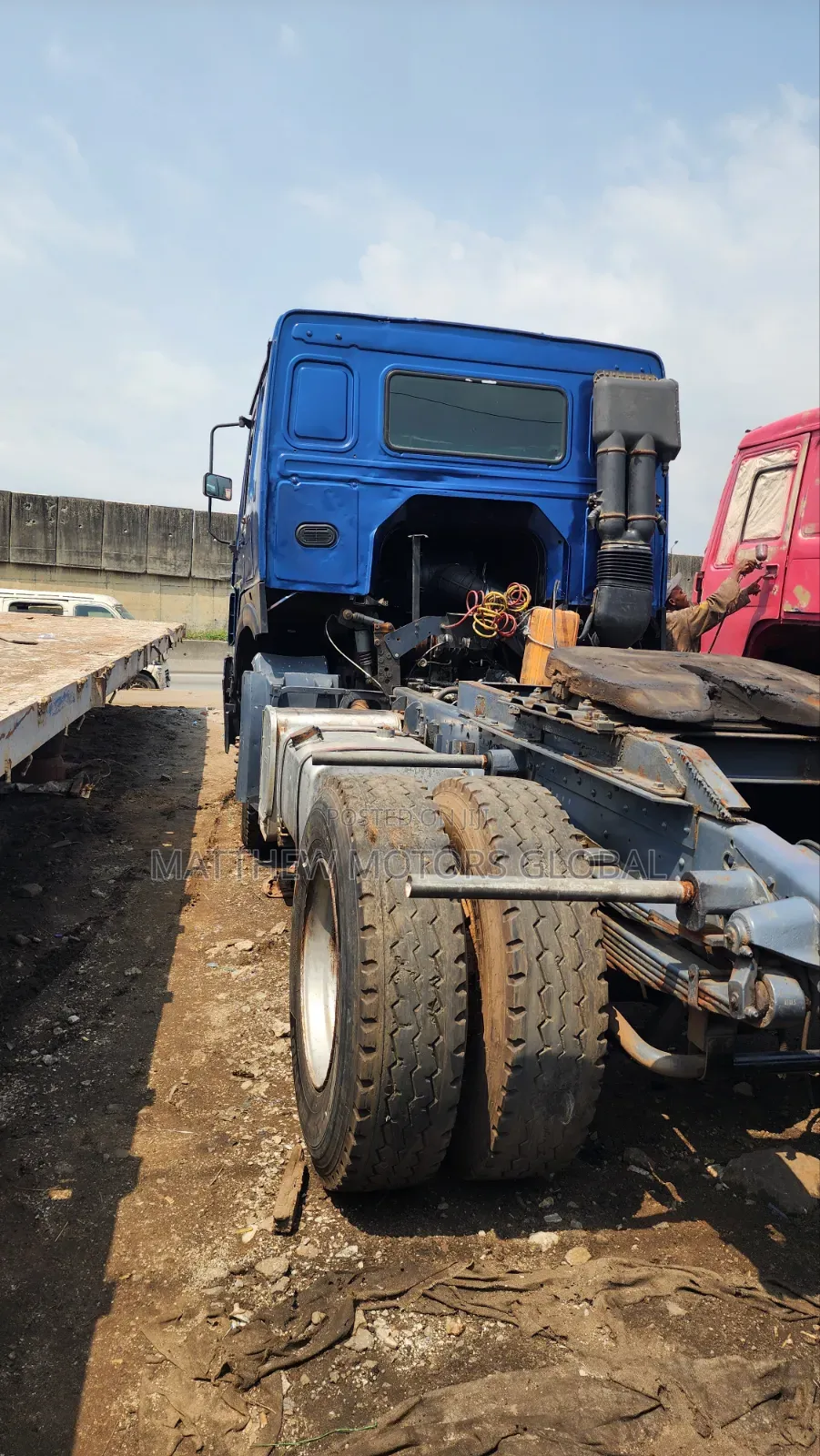 Nigeria Used Howo Truck Head 6 Tires.
