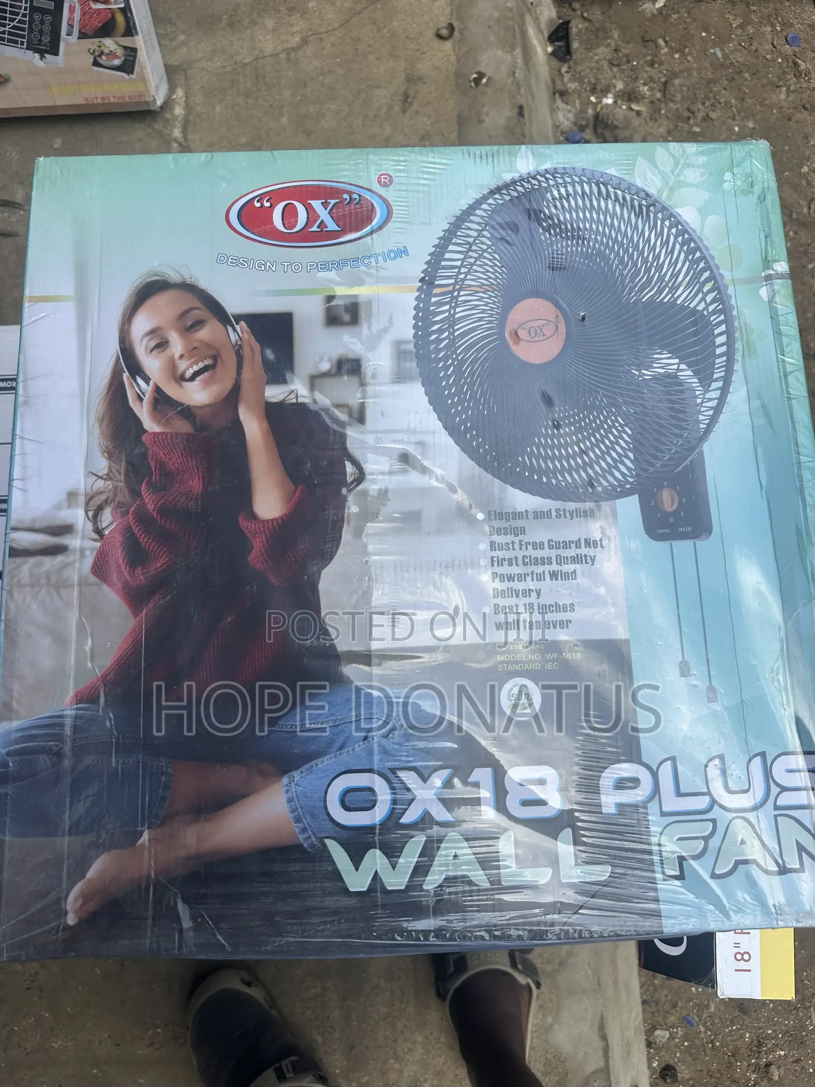 Ox Wall Fan