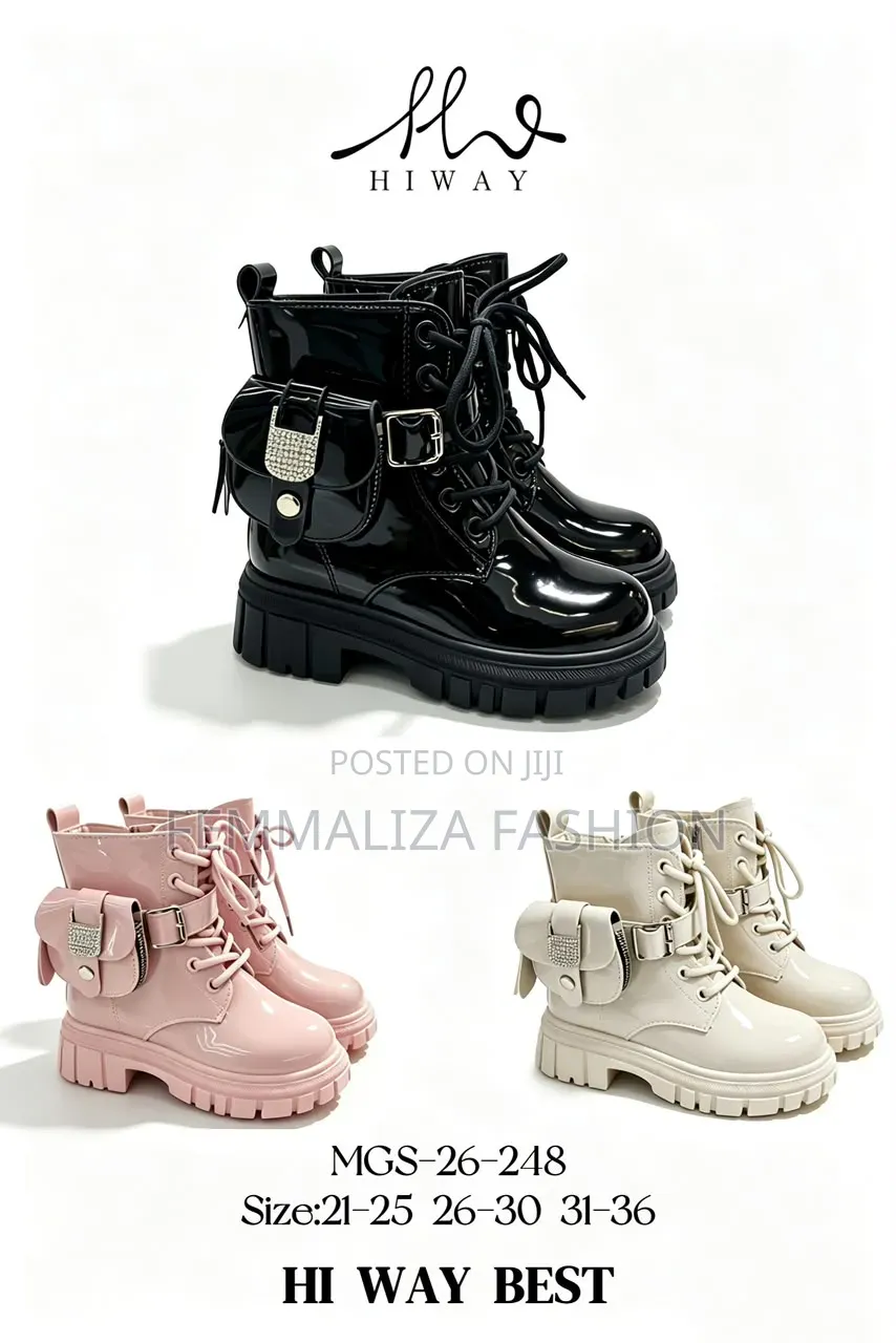 Children Unisex Ankle Boots