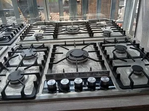 Silver 5 Burner Gas
