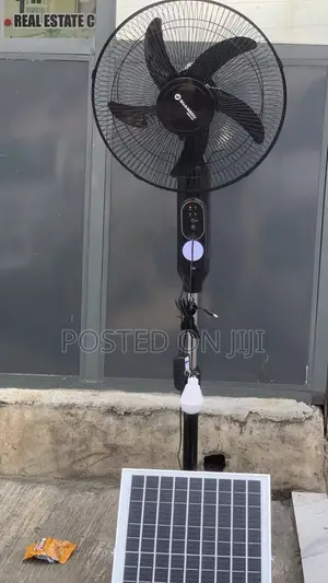16” Standing Solar Fan Plus 20Wats Solar Pannel.