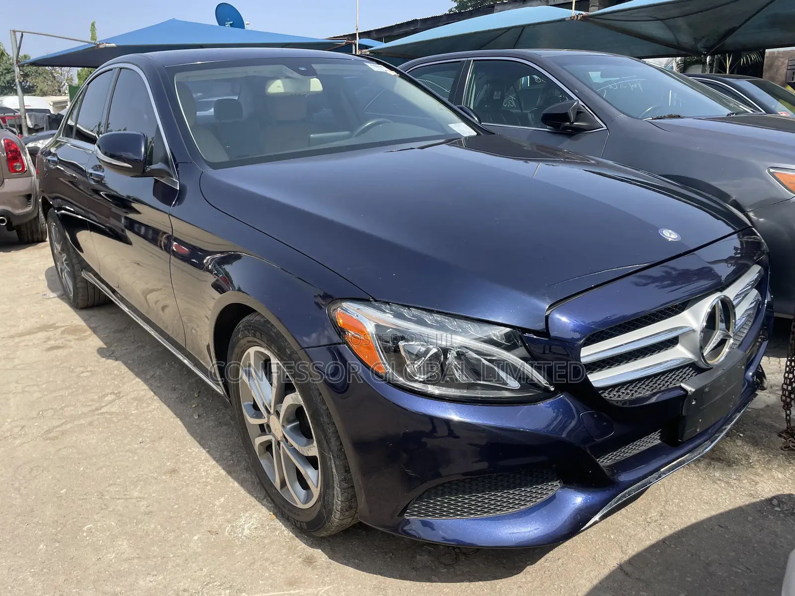 Mercedes-Benz C300 2015 Blue