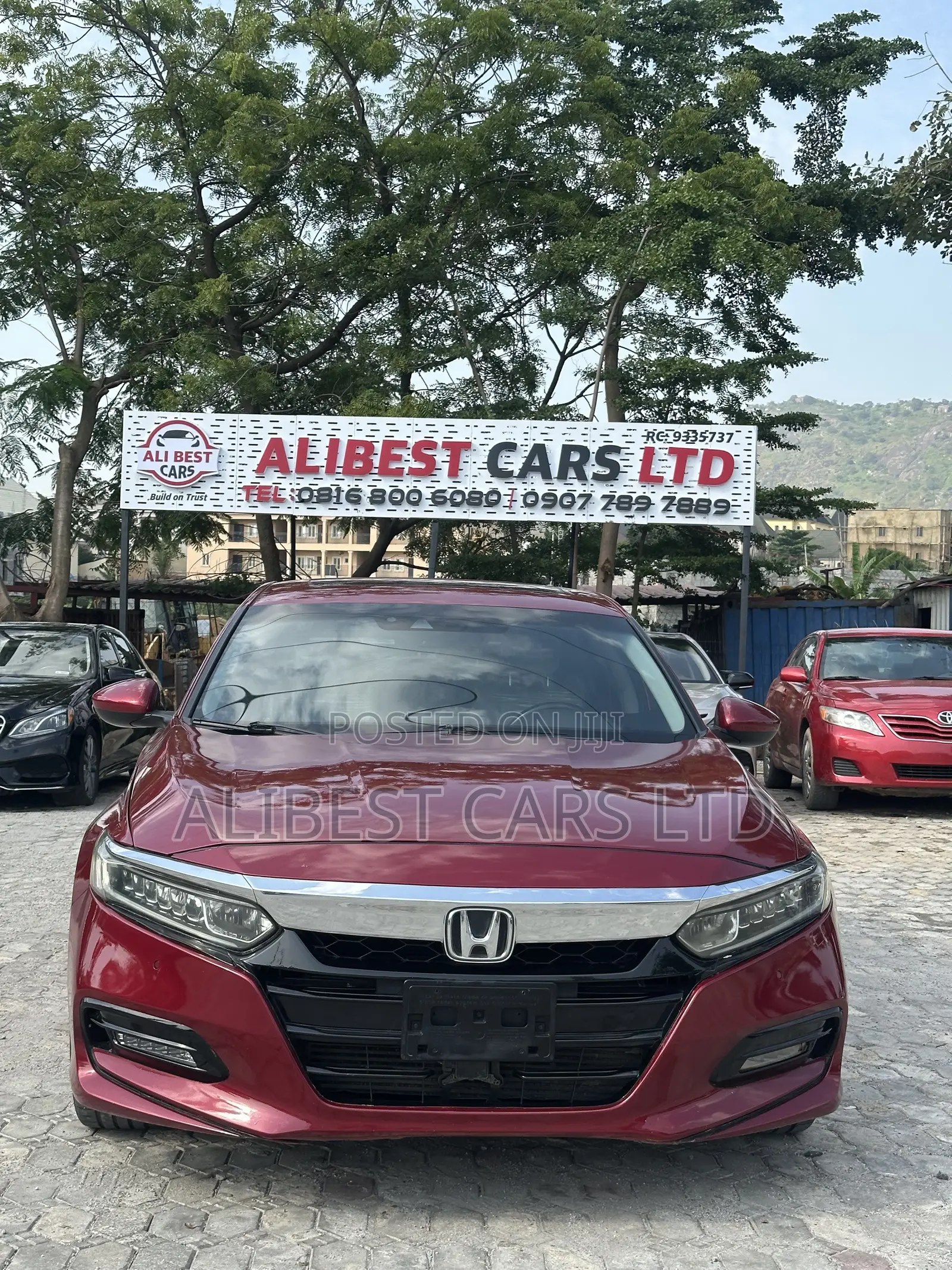 Honda Accord 2018 Red
