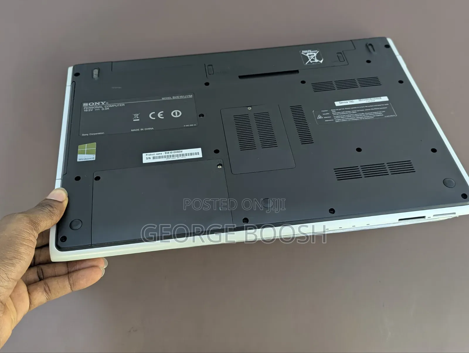 Laptop Sony VAIO SVE15126CN 8GB Intel Core i3 SSD 128GB