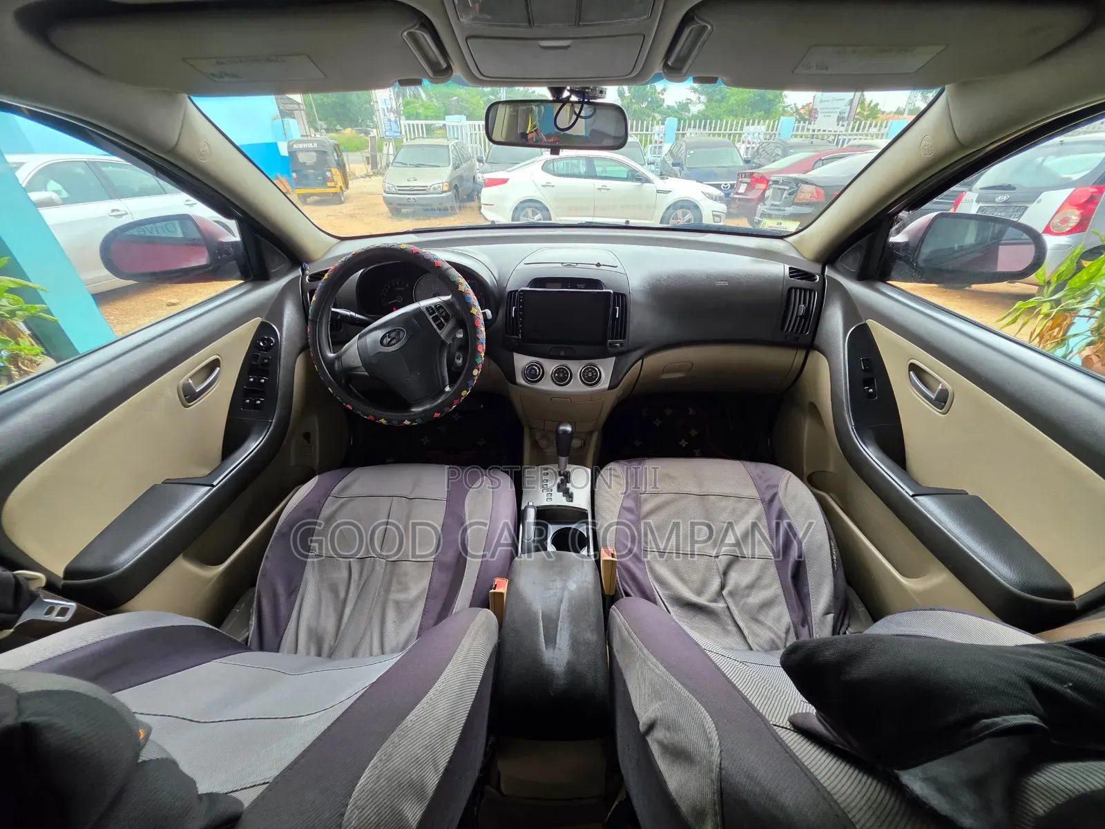 Hyundai Elantra 2008 Red