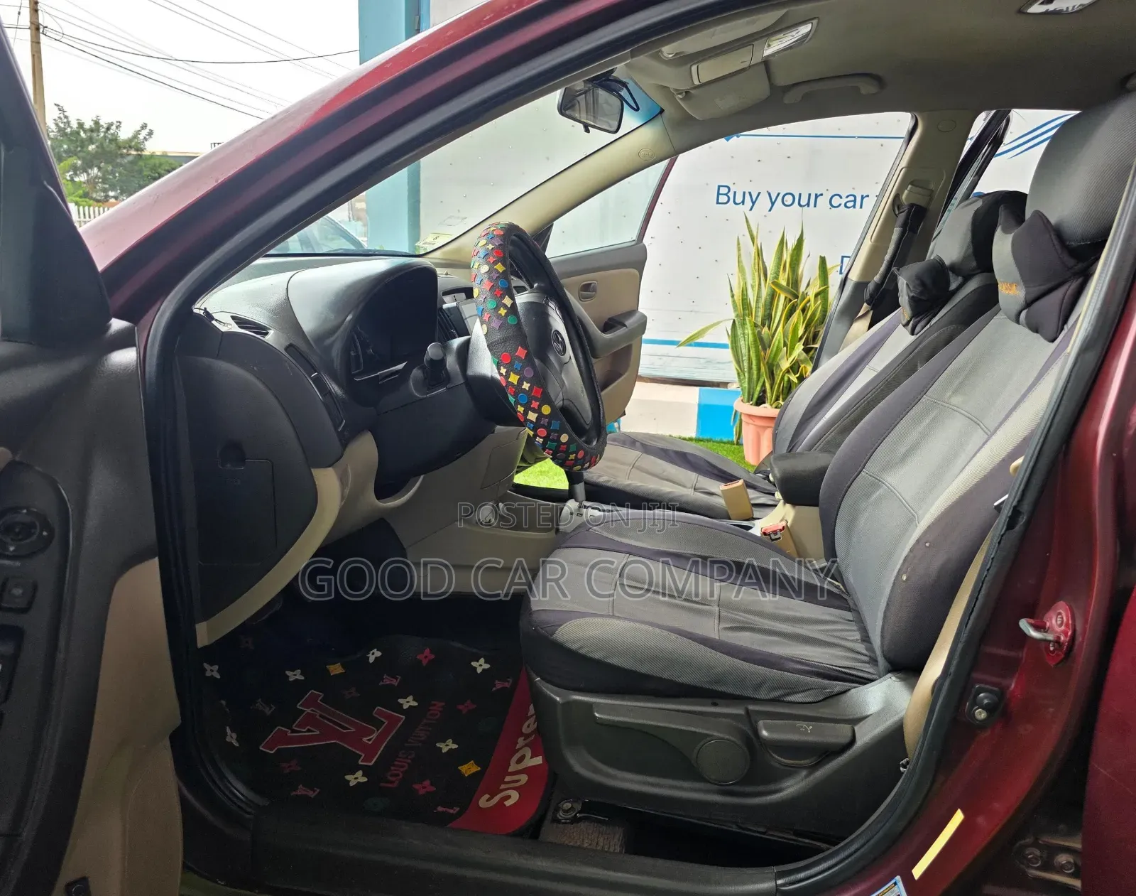 Hyundai Elantra 2008 Red